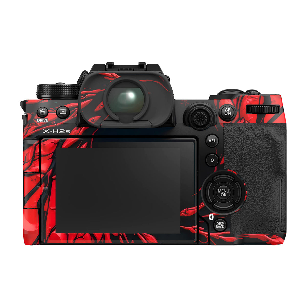 Venom Red Fujifilm X-H2 Camera Skin
