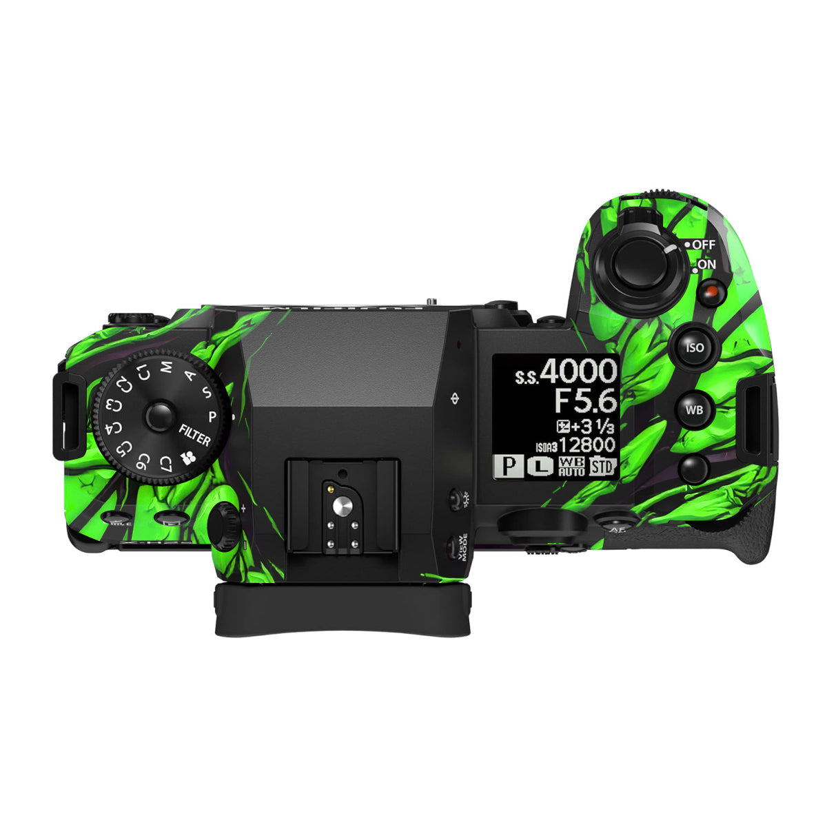 Venom Green Fujifilm X-H2 Camera Skin