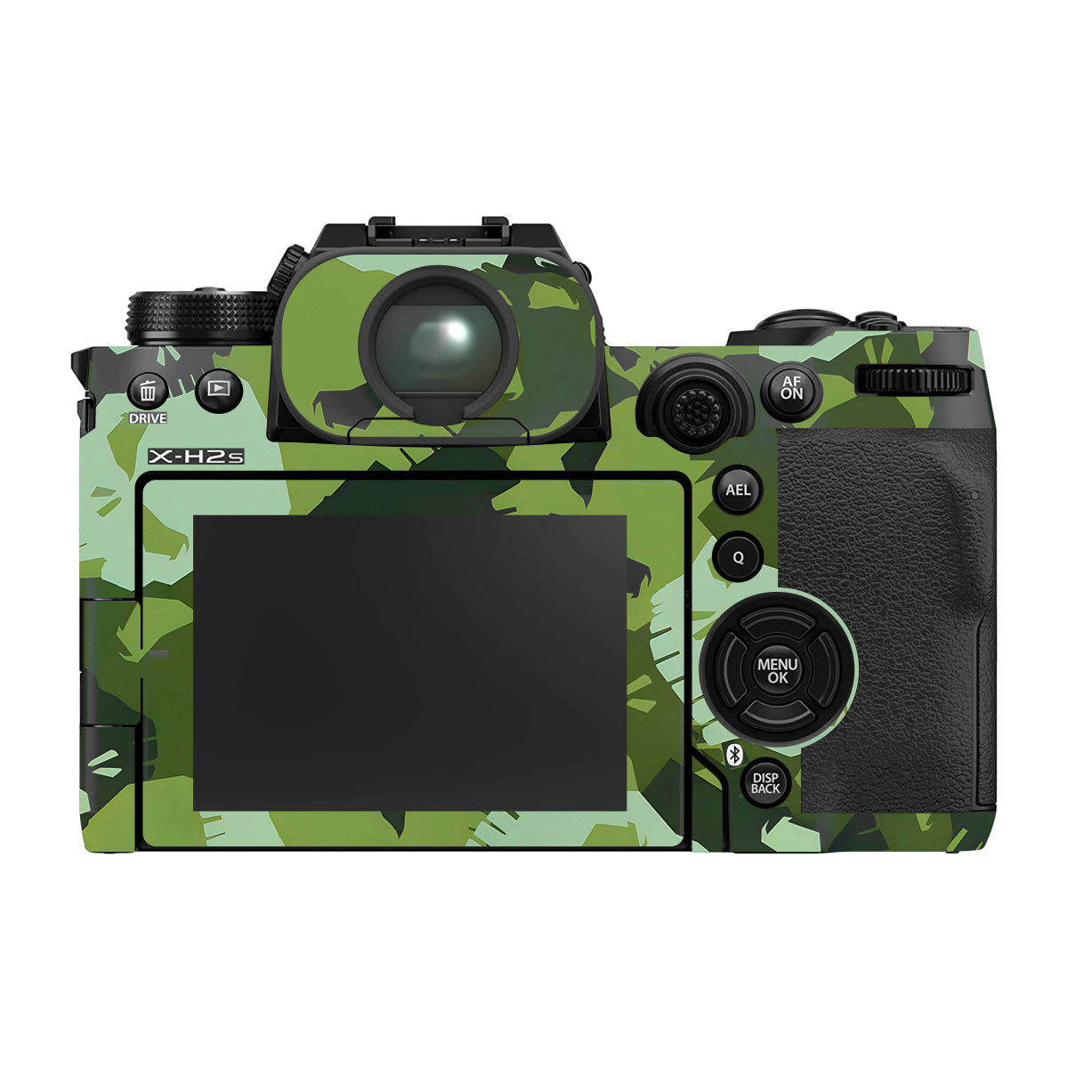 Tropic Camo Fujifilm X-H2 Camera Skin