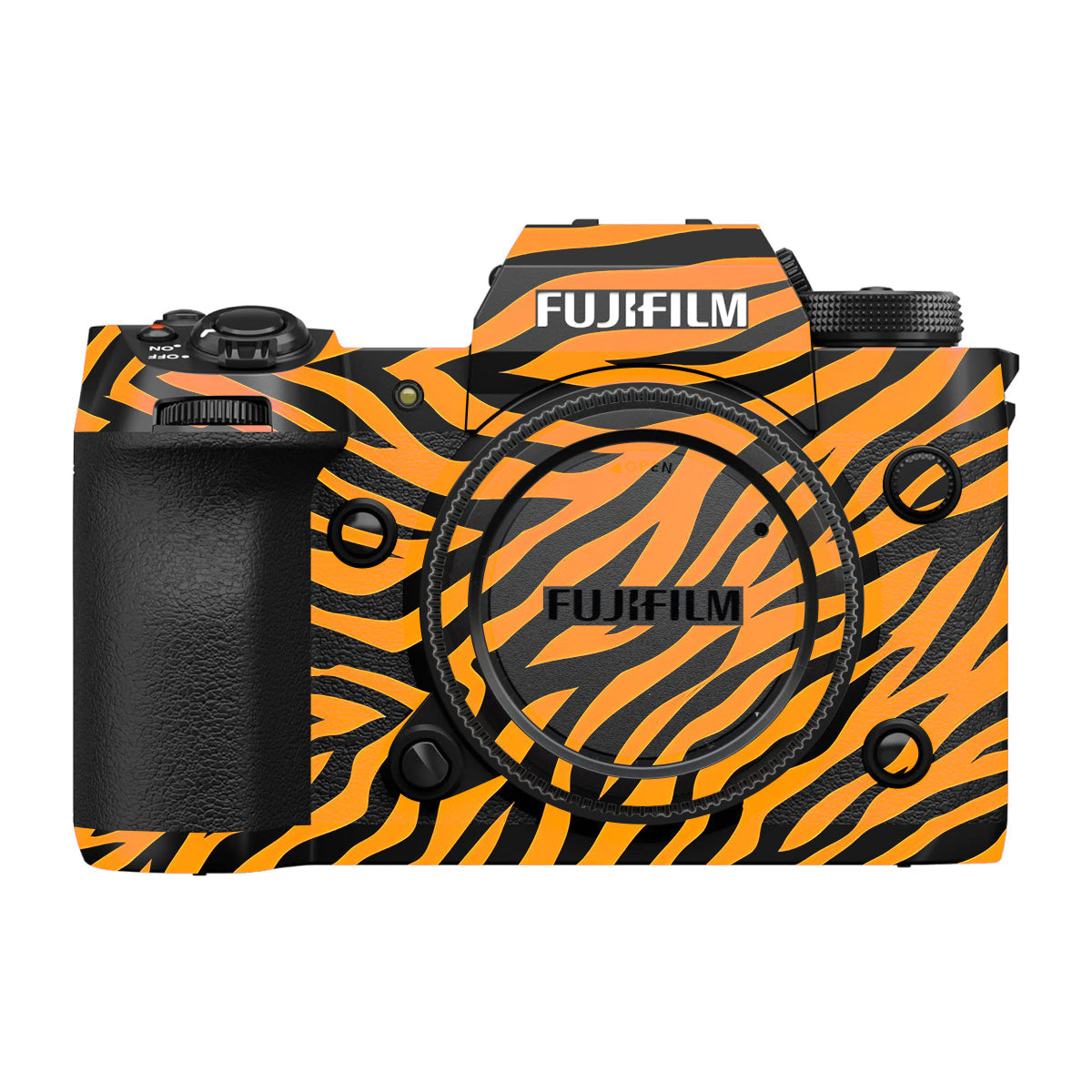 Zebra Gold Pattern Fujifilm X-H2 Camera Skin