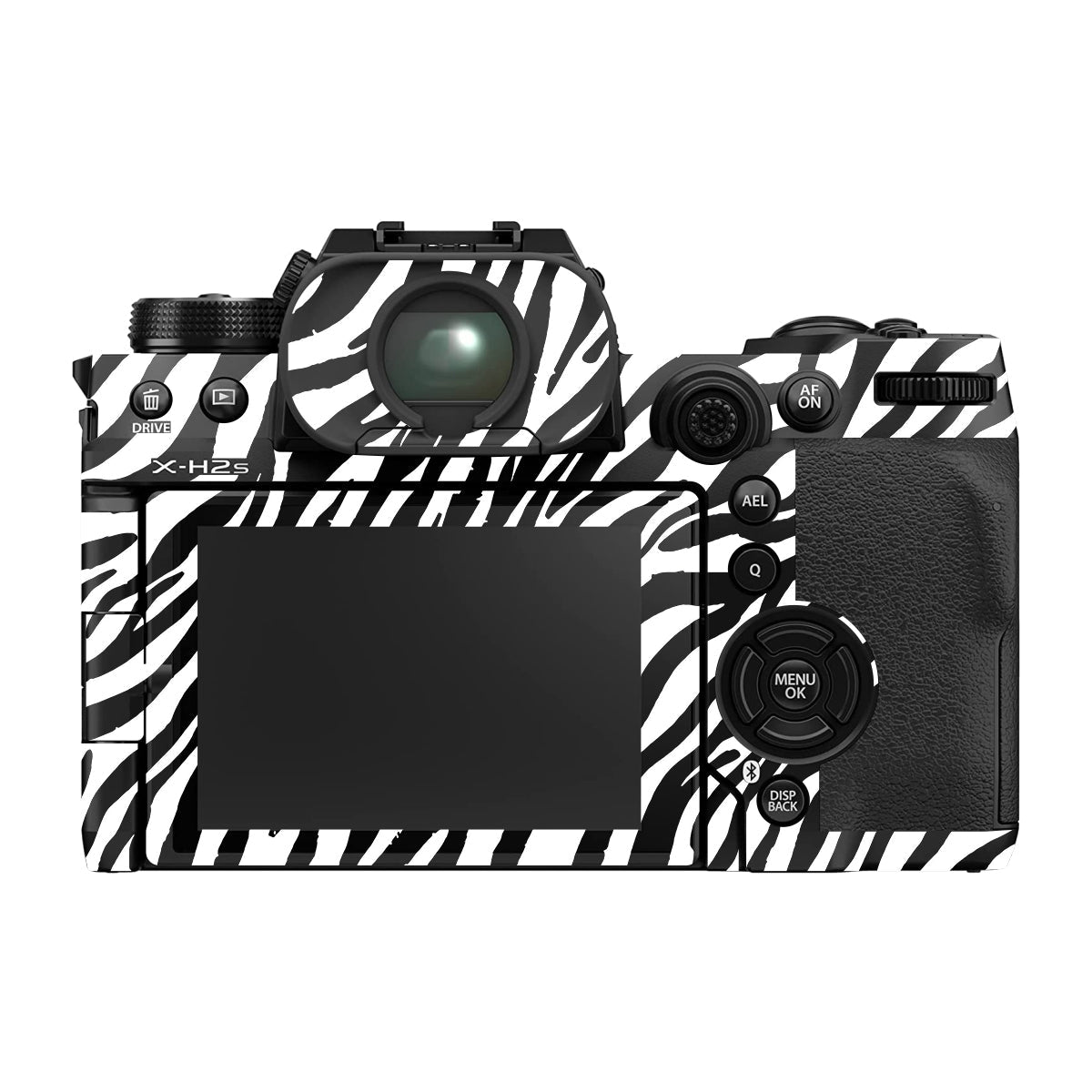 Classic Zebra Stripes Fujifilm X-H2 Camera Skin
