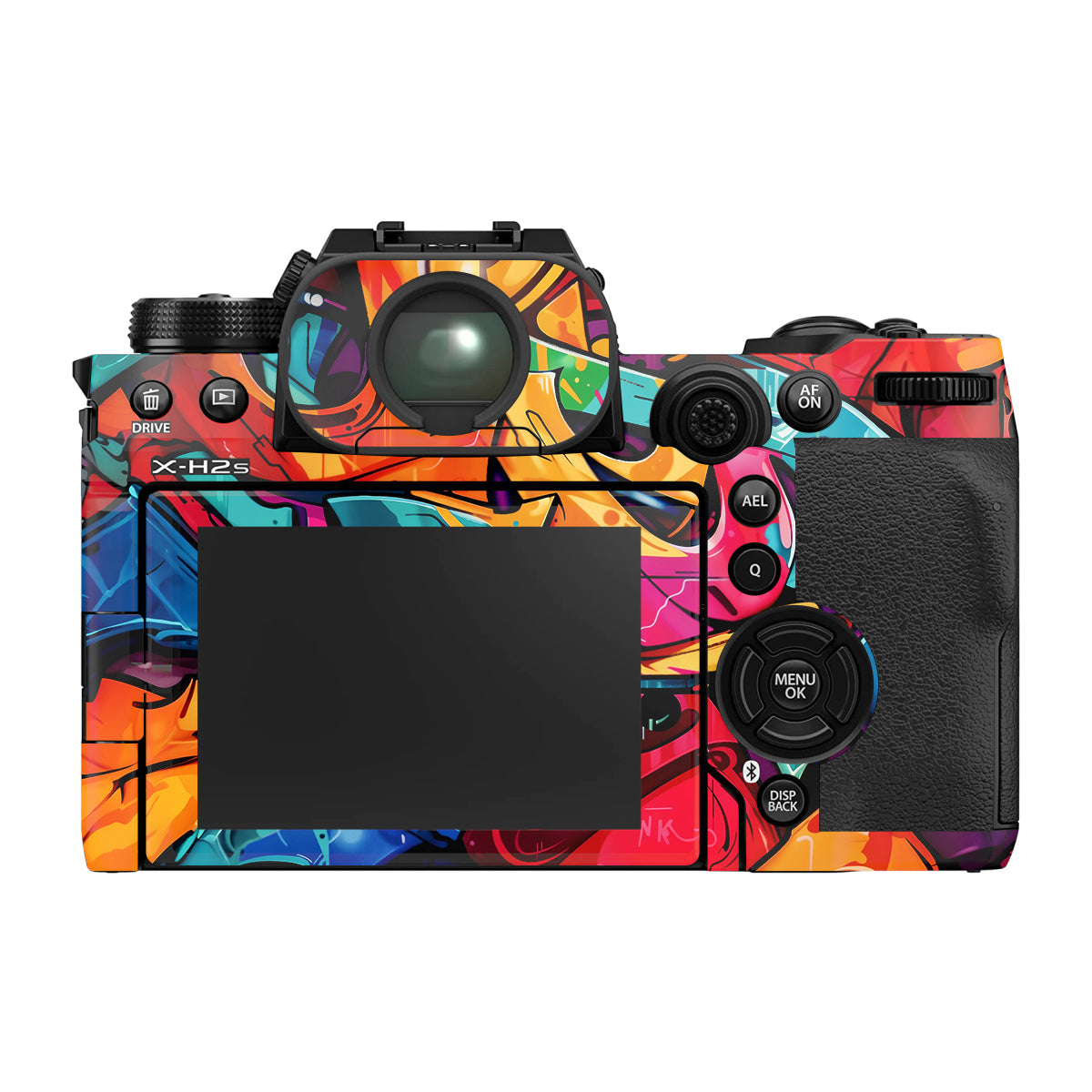 Urban Graffiti Explosion Fujifilm X-H2 Camera Skin