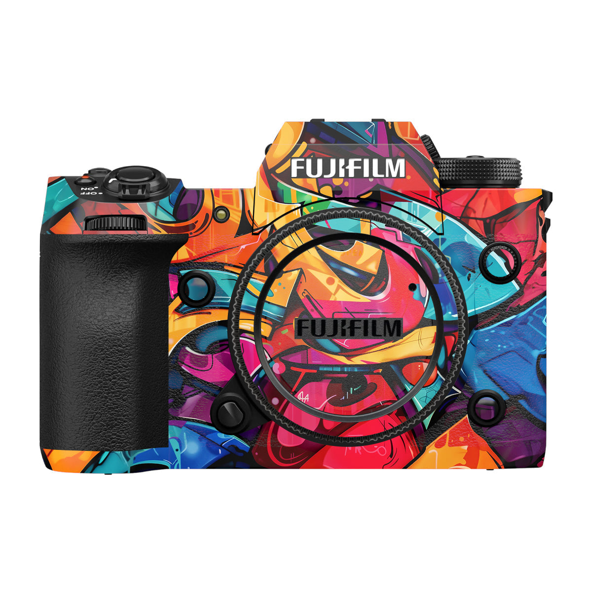 Urban Graffiti Explosion Fujifilm X-H2 Camera Skin