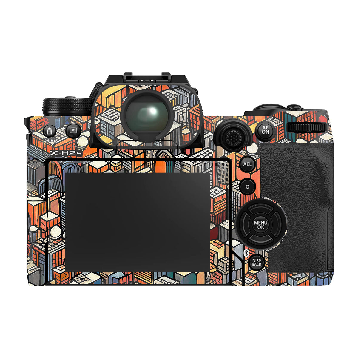 Isometric Cityscape Fujifilm X-H2 Camera Skin