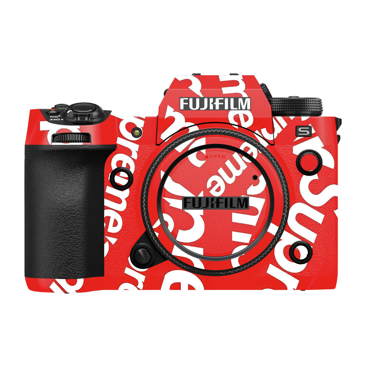 Supreme Red Fujifilm X-H2S Camera Skin