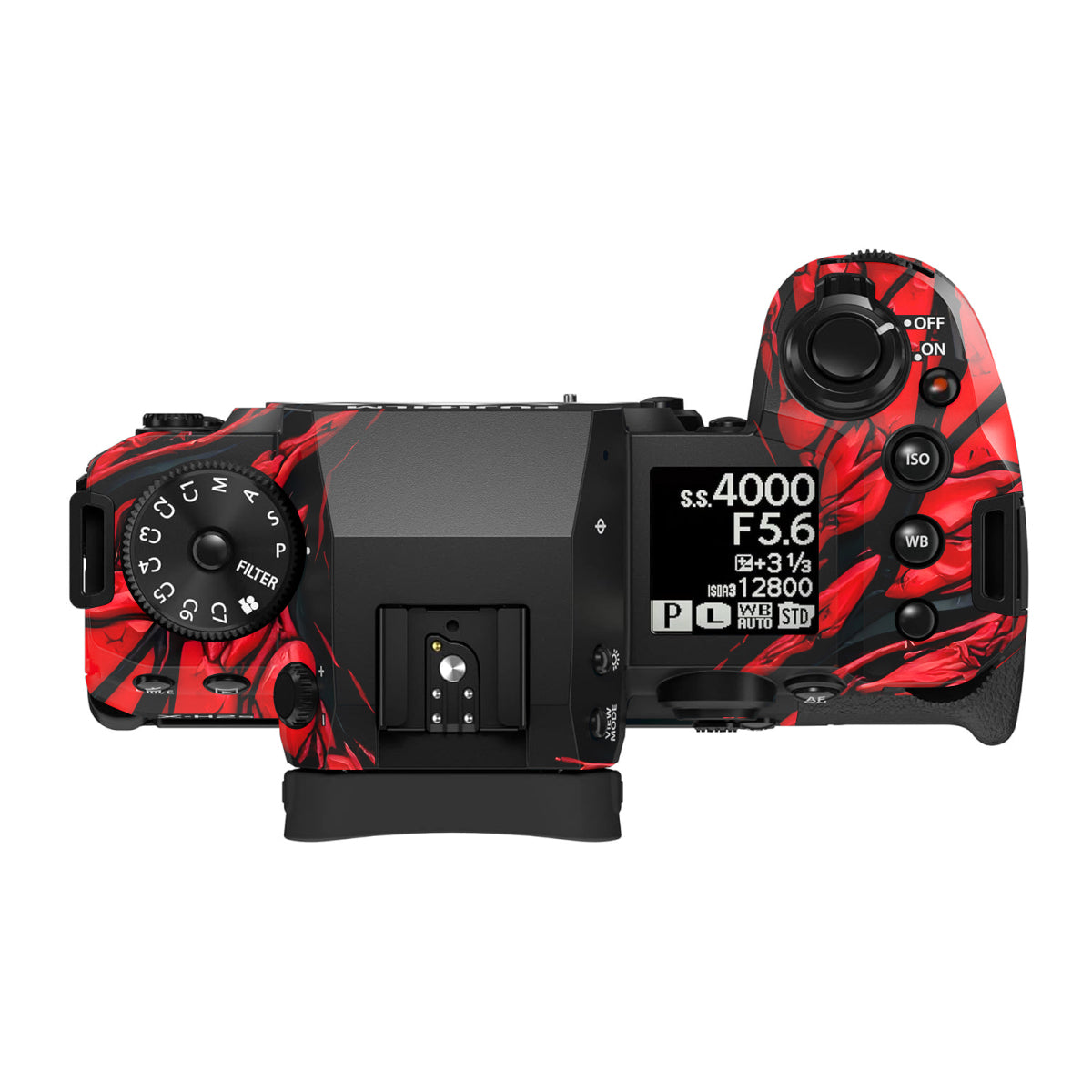 Venom Red Fujifilm X-H2S Camera Skin