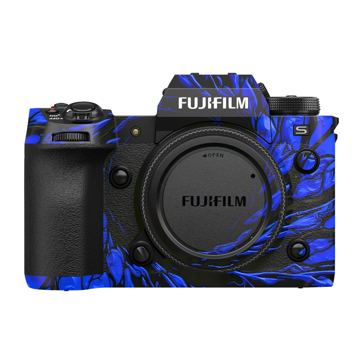 Venom Blue Fujifilm X-H2S Camera Skin