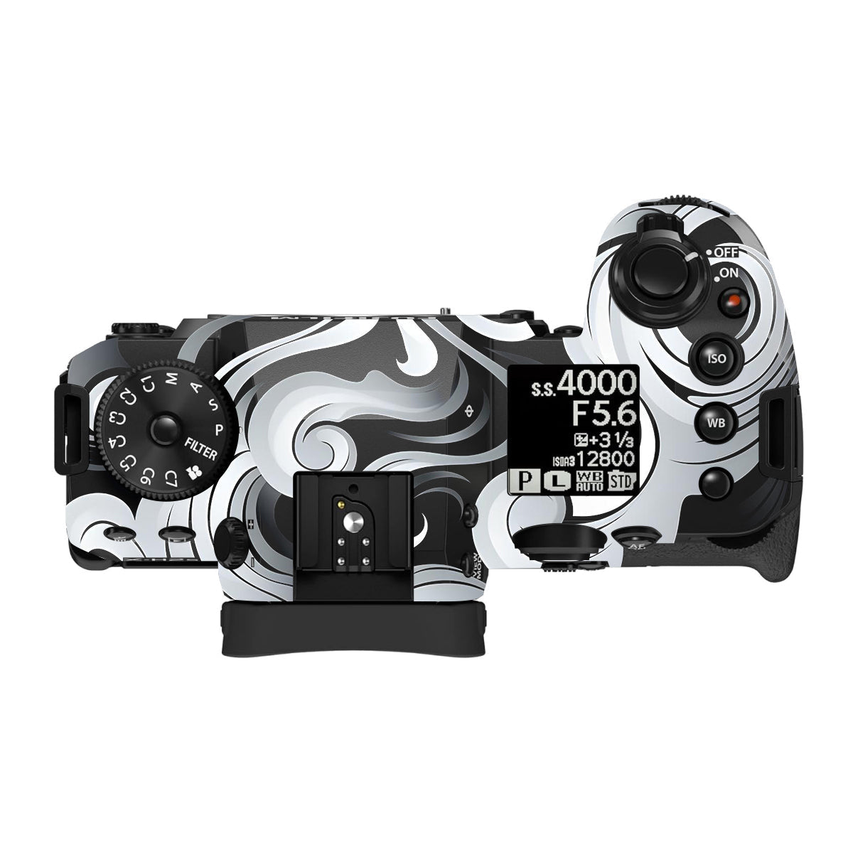 Smoke Swirl Fujifilm X-H2S Camera Skin