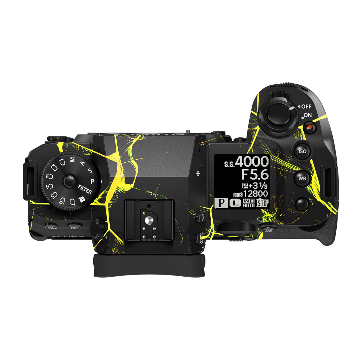Plasma Grid Fujifilm X-H2S Camera Skin