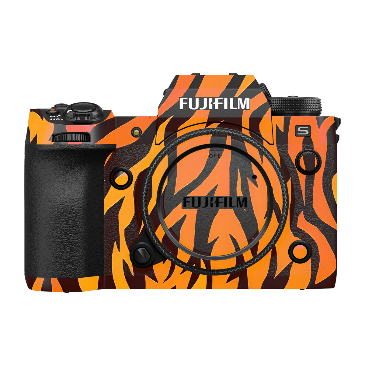 Wild Tiger Stripes Fujifilm X-H2S Camera Skin