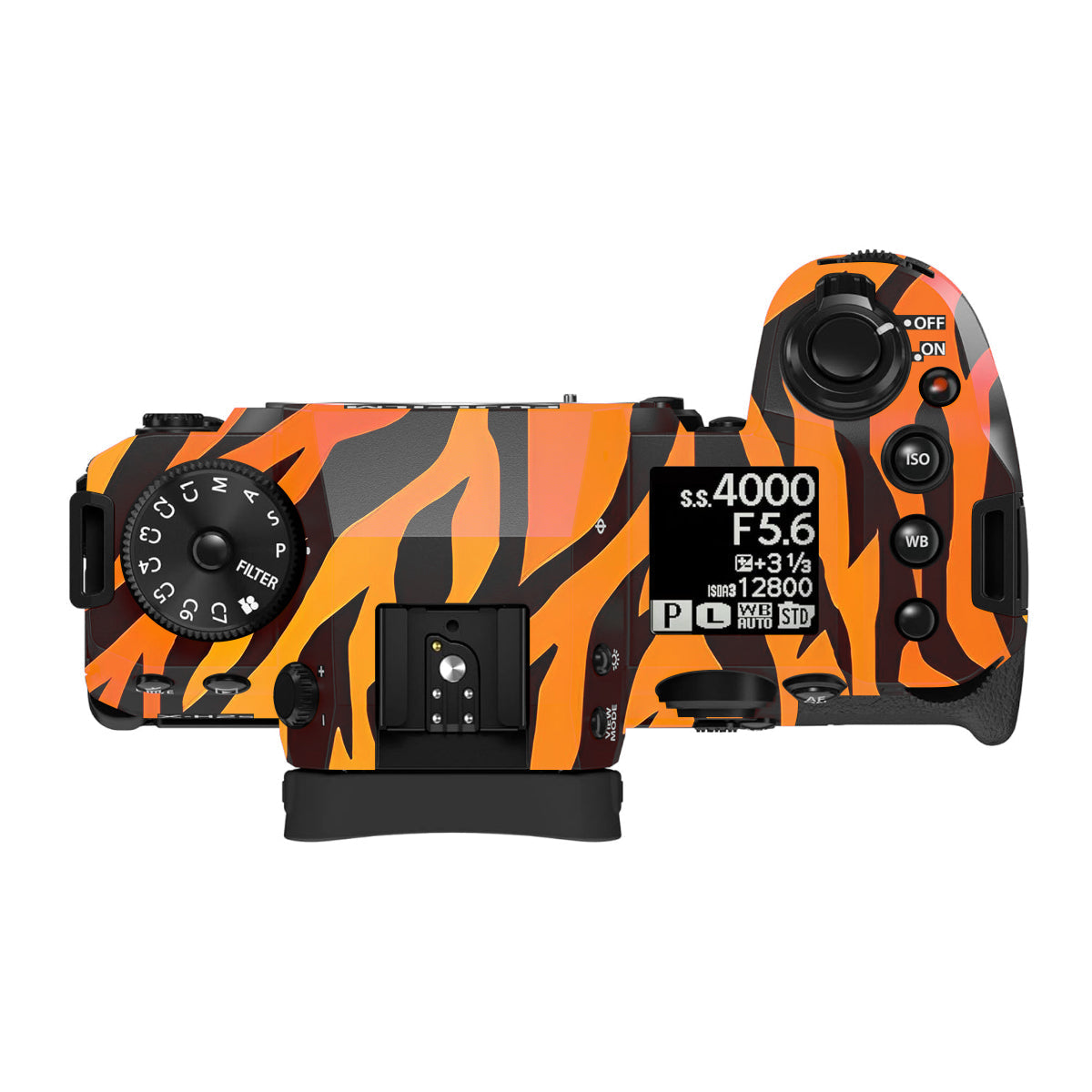 Wild Tiger Stripes Fujifilm X-H2S Camera Skin