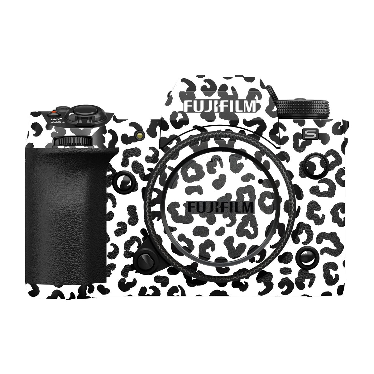 White Leopard Fujifilm X-H2S Camera Skin