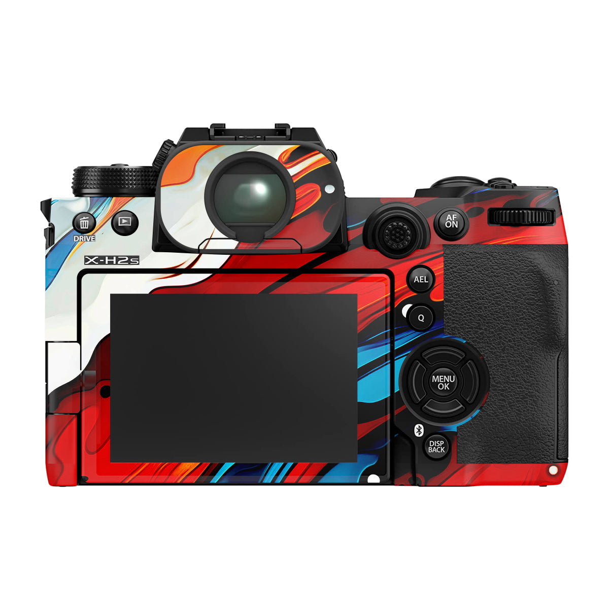 Fire & Ice Flow Fujifilm X-H2S Camera Skin