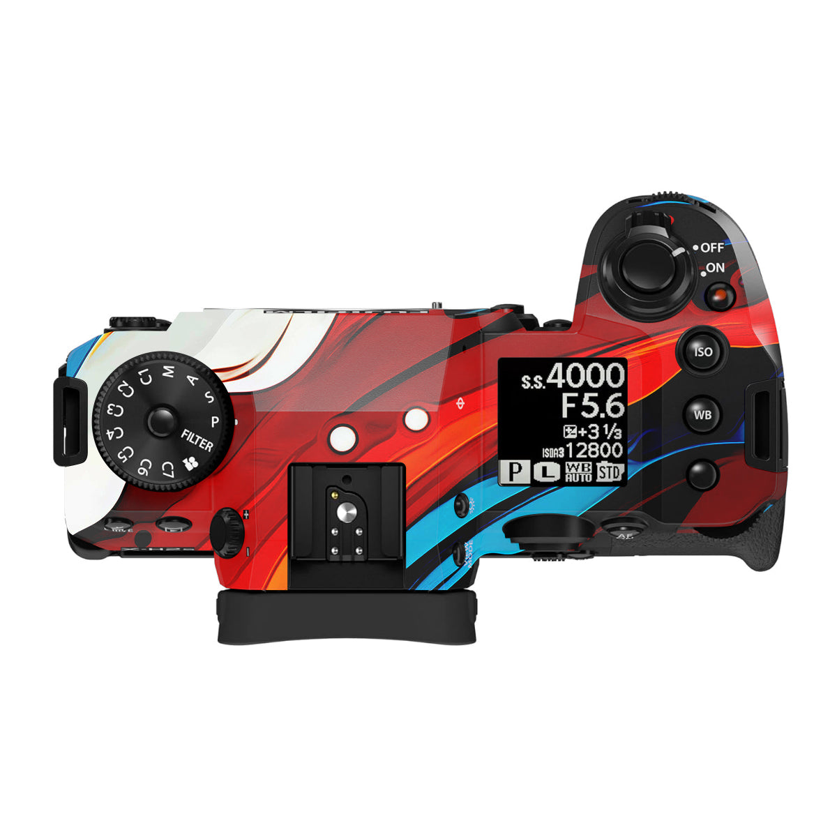 Fire & Ice Flow Fujifilm X-H2S Camera Skin