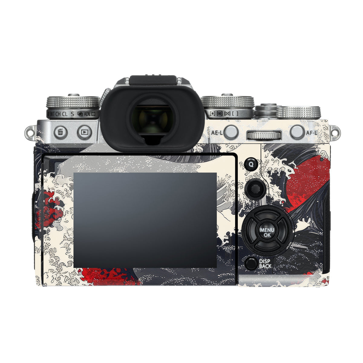 Abstract Waves FujiFilm X-T3 Camera Skin
