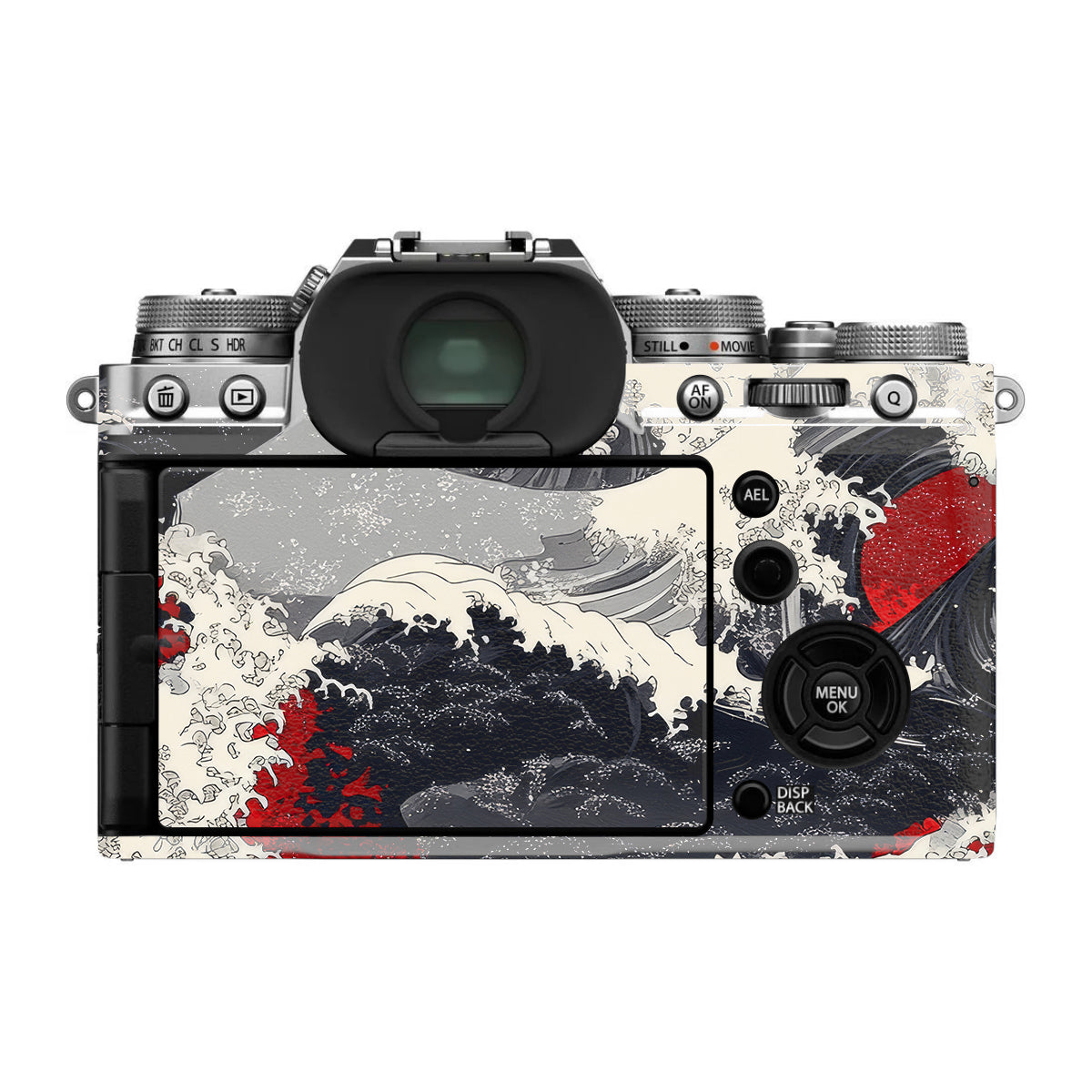 Abstract Waves FujiFilm X-T4 Camera Skin