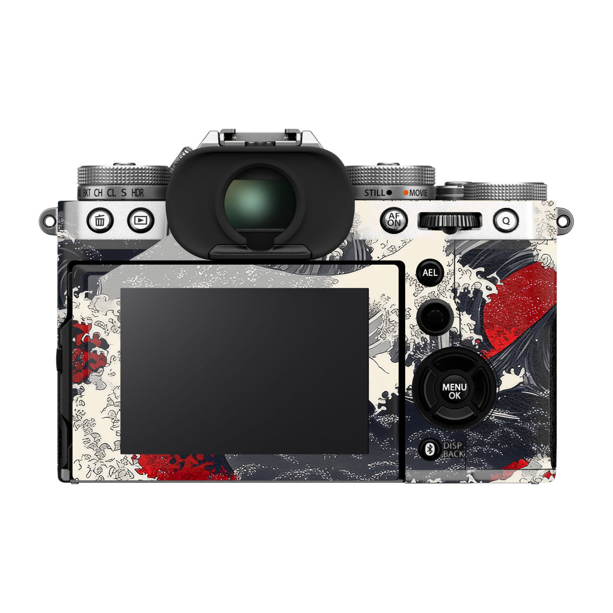 Abstract Waves FujiFilm X-T5 Camera Skin