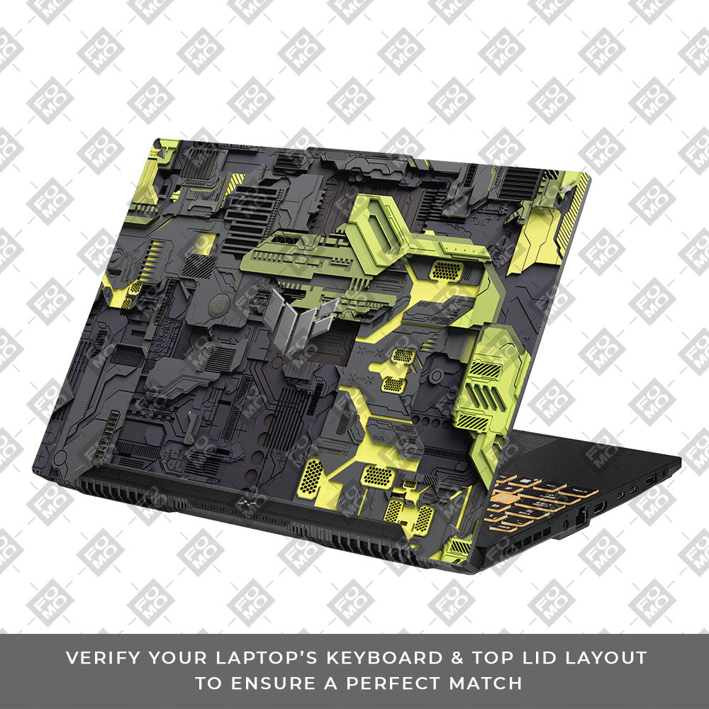 Techie Design Asus TUF F16 and A16 Laptop Skin