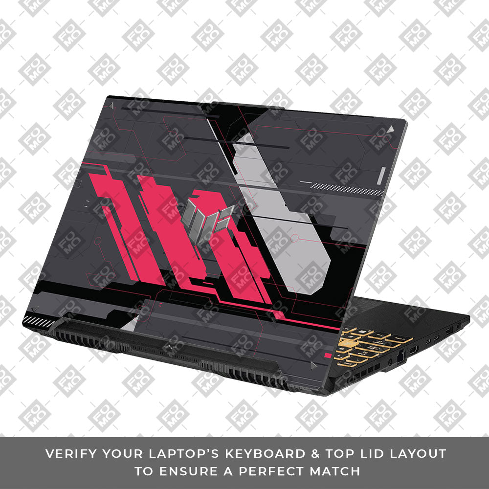 Old World Cyberpunk Asus TUF F16 and A16 Laptop Skin