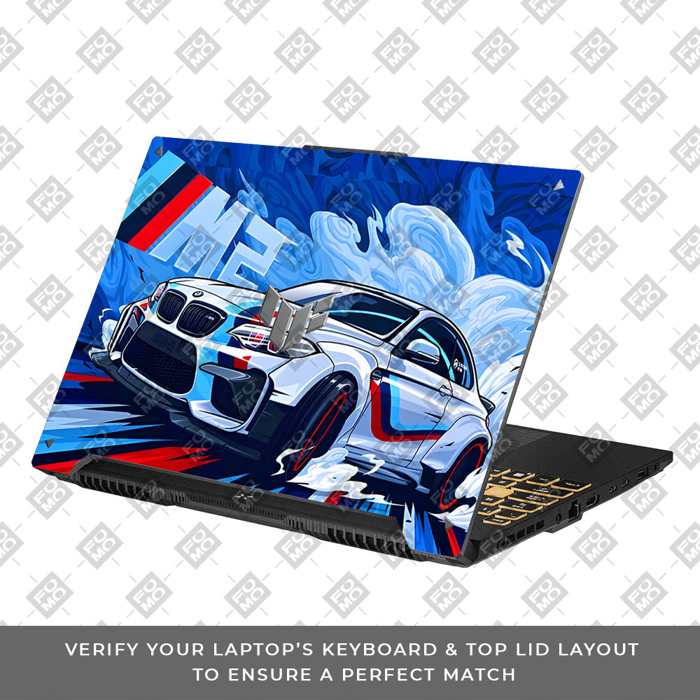 BMW M2 Asus TUF F16 and A16 Laptop Skin