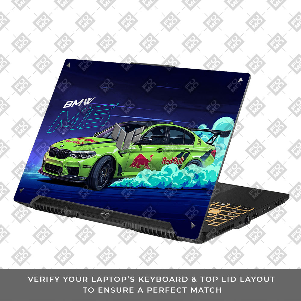 BMW M5 Asus TUF F16 and A16 Laptop Skin