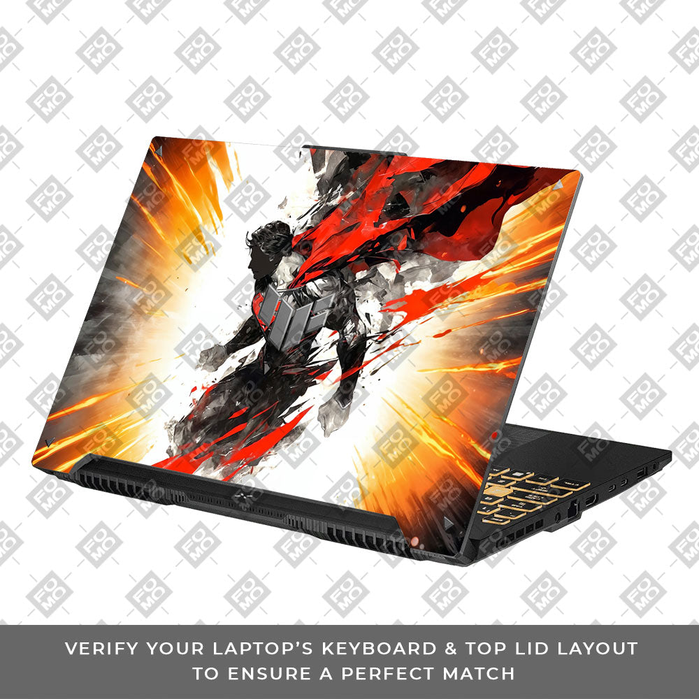 Superman Ascension Asus TUF F16 and A16 Laptop Skin