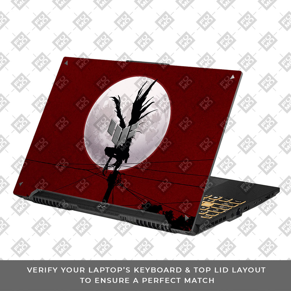 Death Note Ryuk Shinigami Asus TUF F16 and A16 Laptop Skin