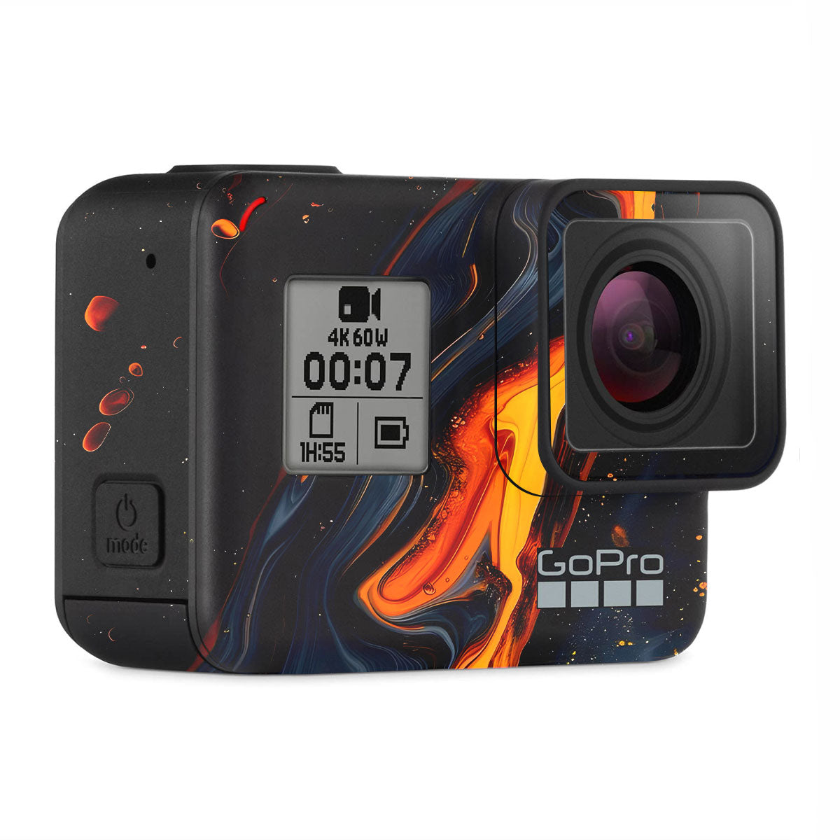Lava Marble GoPro Hero 7 Camera Skins