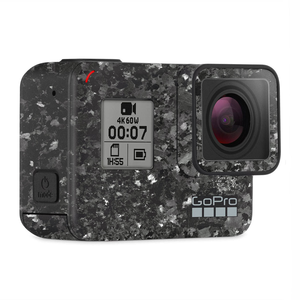 Black Granite GoPro Hero 7 Camera Skins