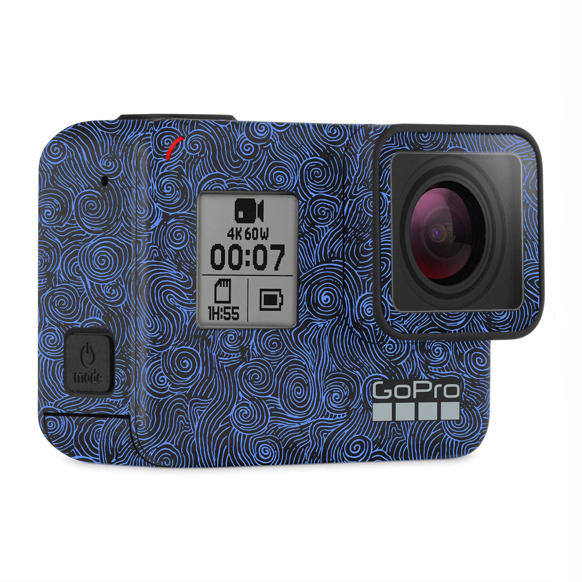 Blue Spirals GoPro Hero 7 Camera Skins