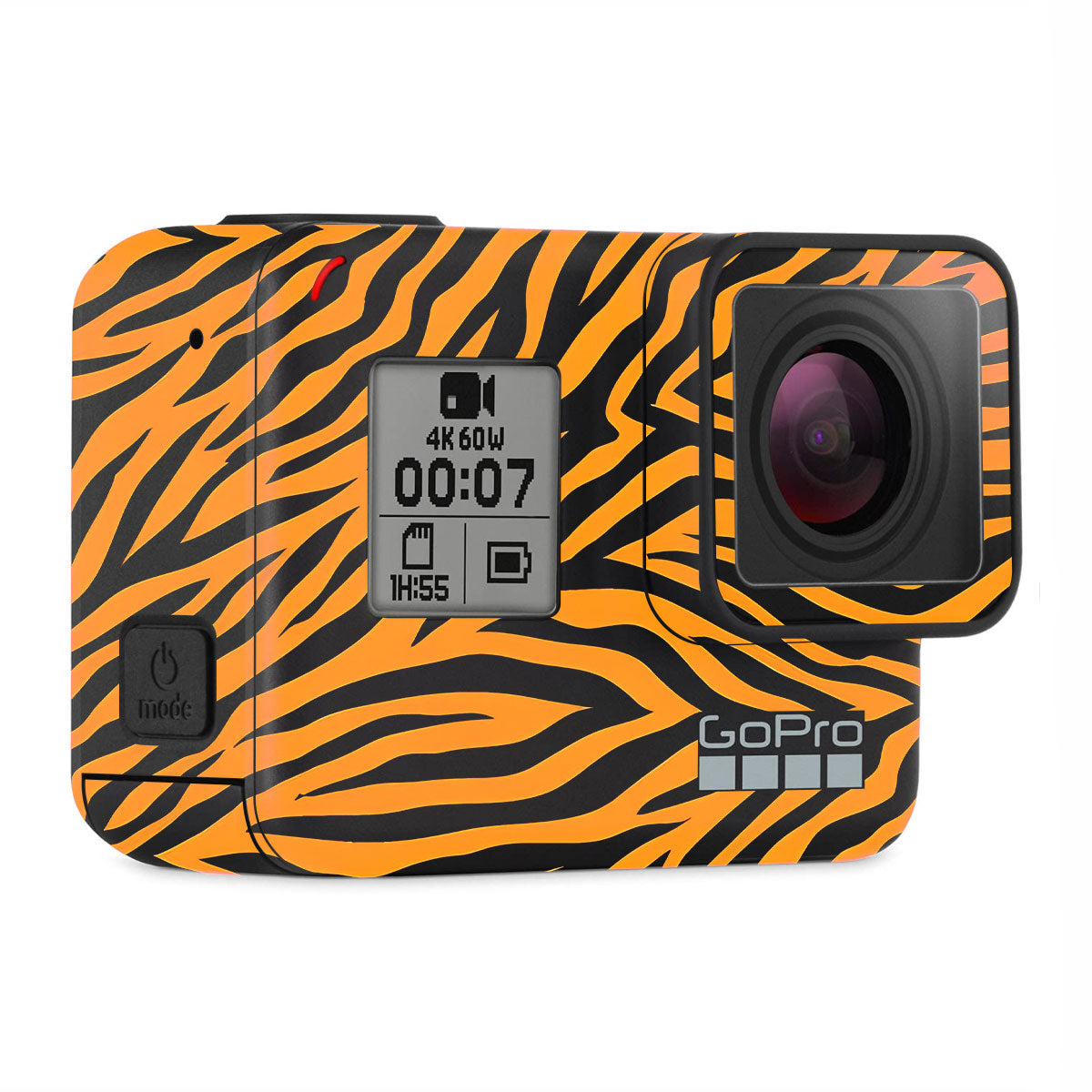 Zebra Gold Pattern GoPro Hero 7 Camera Skins