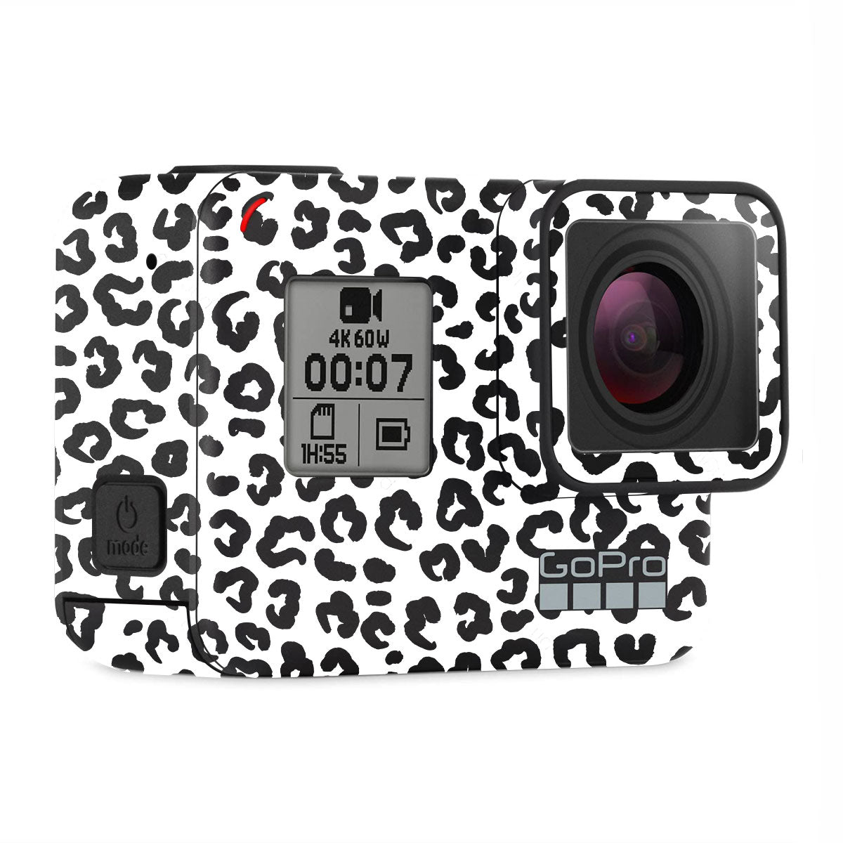 White Leopard GoPro Hero 7 Camera Skins