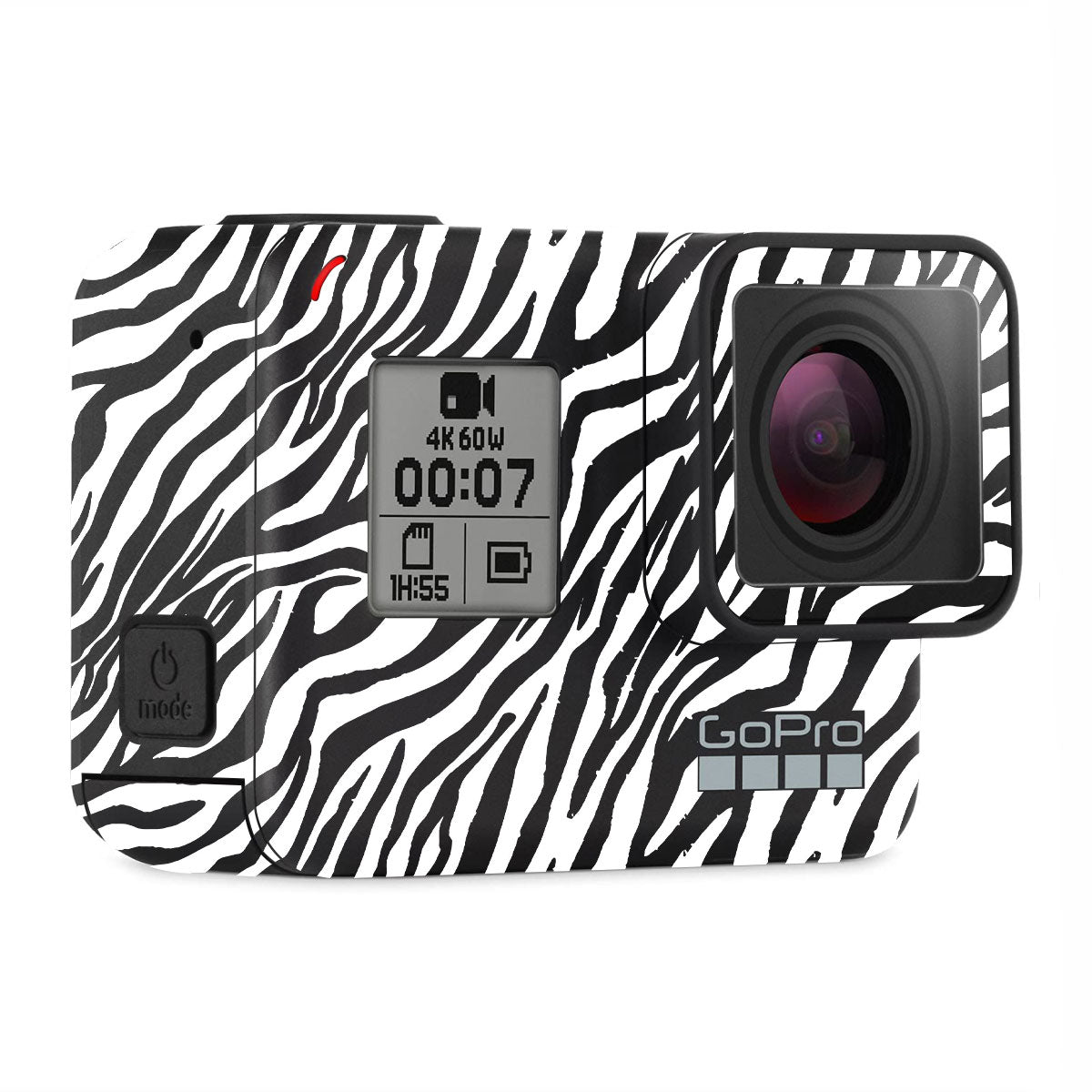 Classic Zebra Stripes GoPro Hero 7 Camera Skins