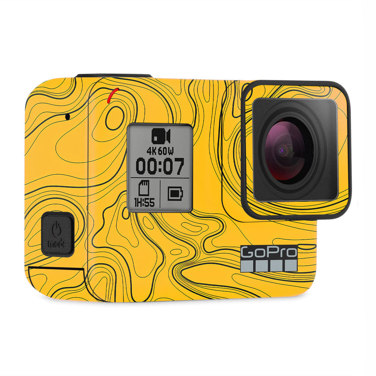Topographic Map Pattern GoPro Hero 7 Camera Skins