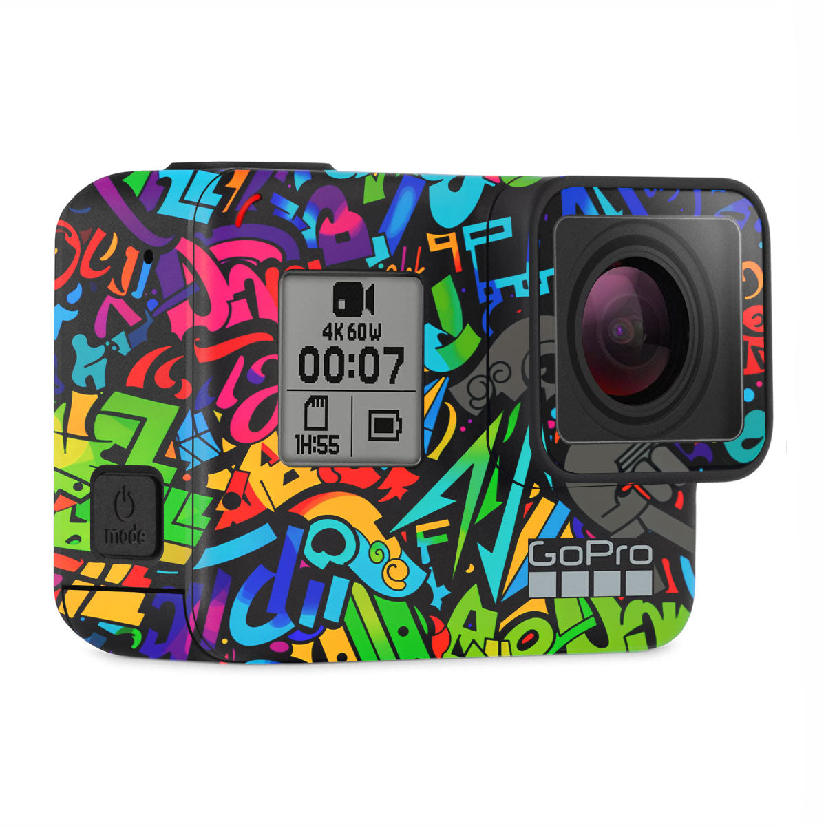 Colorful Urban Street Art Lettering GoPro Hero 7 Camera Skins