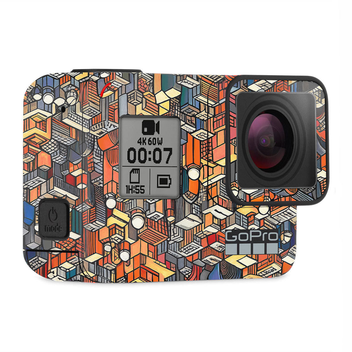 Isometric Cityscape GoPro Hero 7 Camera Skins