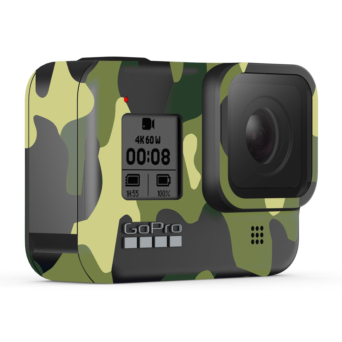 Forest Green Camo GoPro Hero 8 Camera Skins