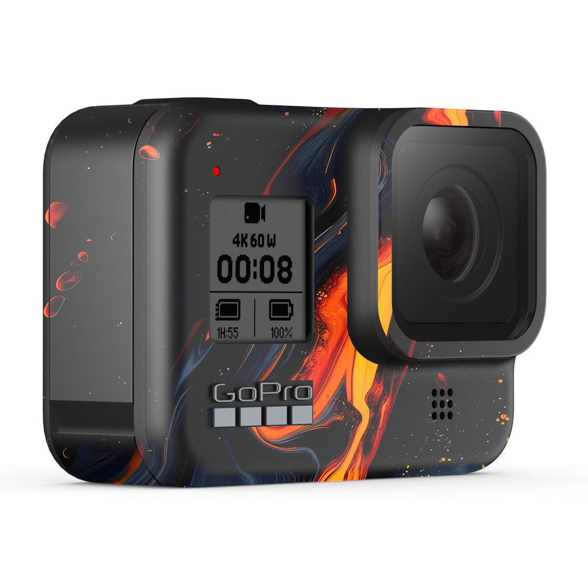 Lava Marble GoPro Hero 8 Camera Skins