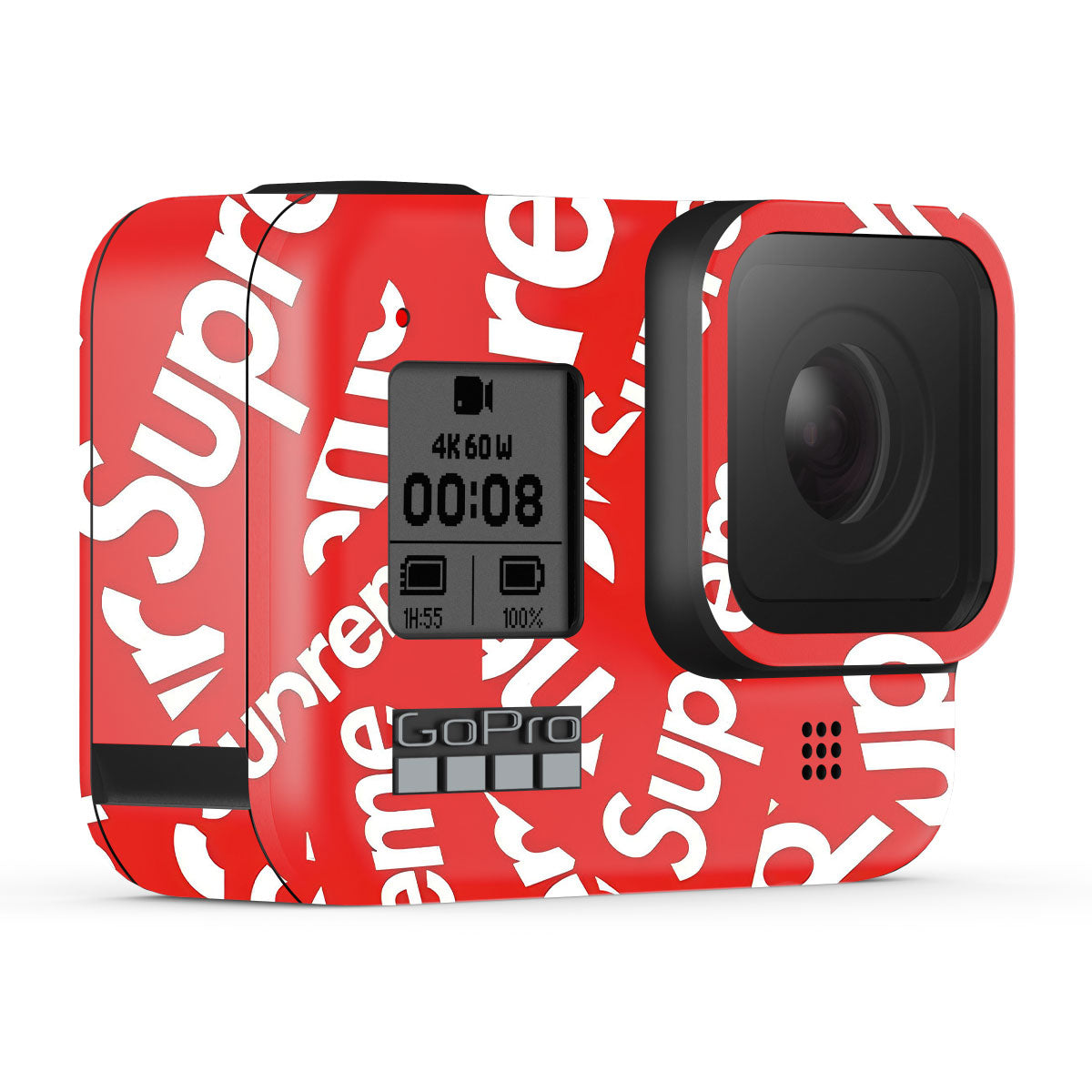 Supreme Red GoPro Hero 8 Camera Skins