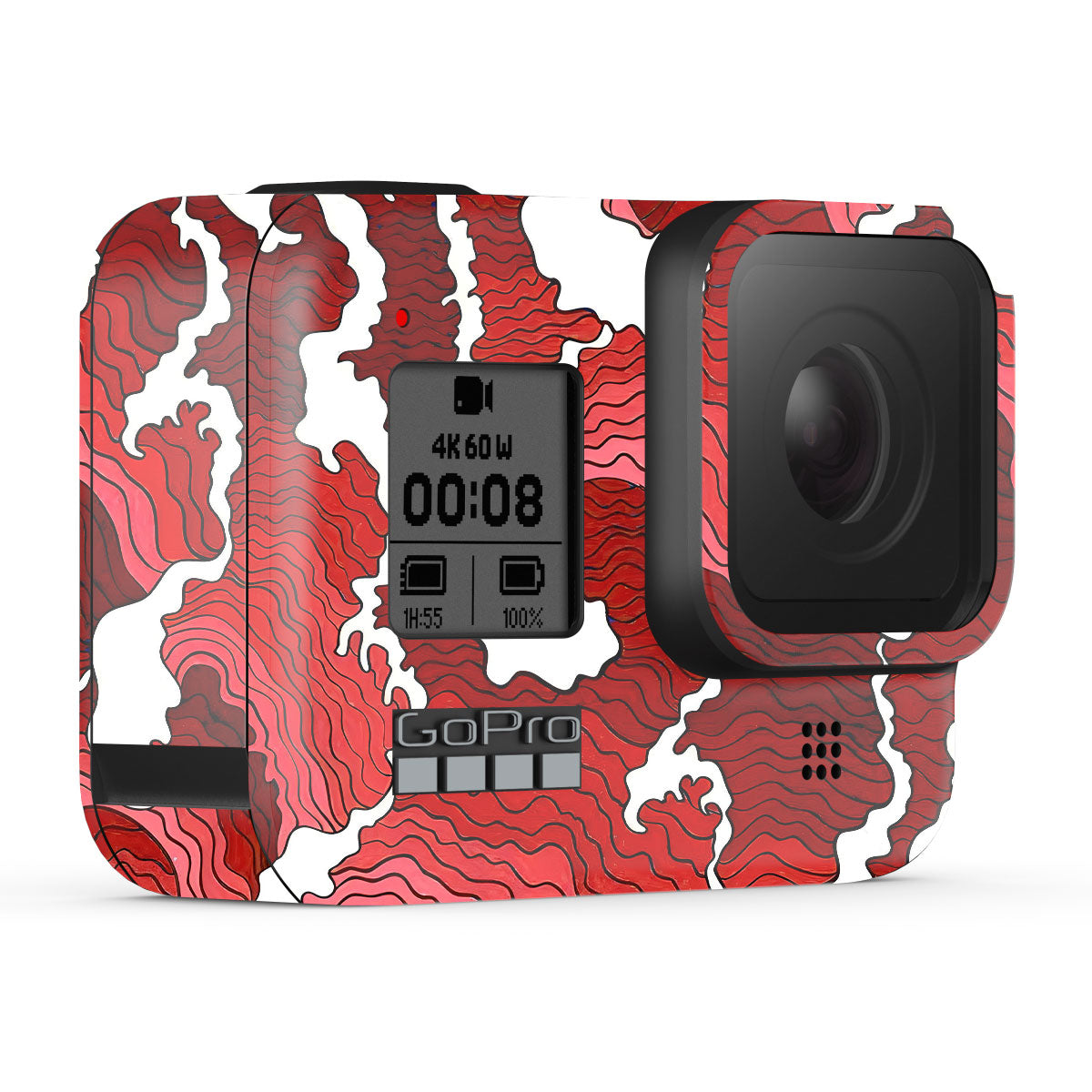 Cherry Waves GoPro Hero 8 Camera Skins