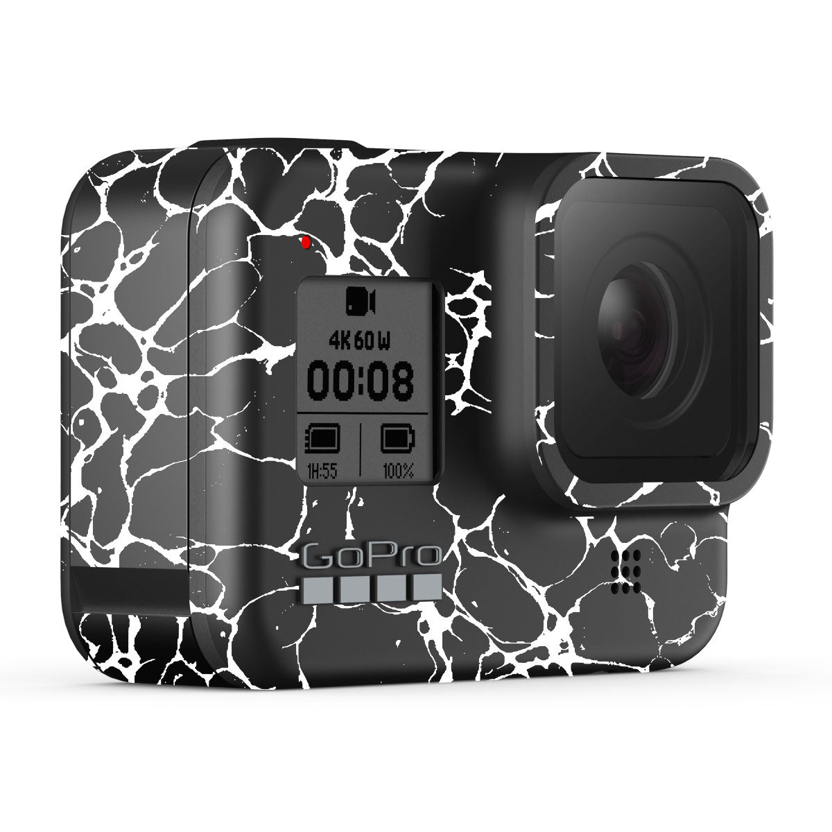 White Web GoPro Hero 8 Camera Skins