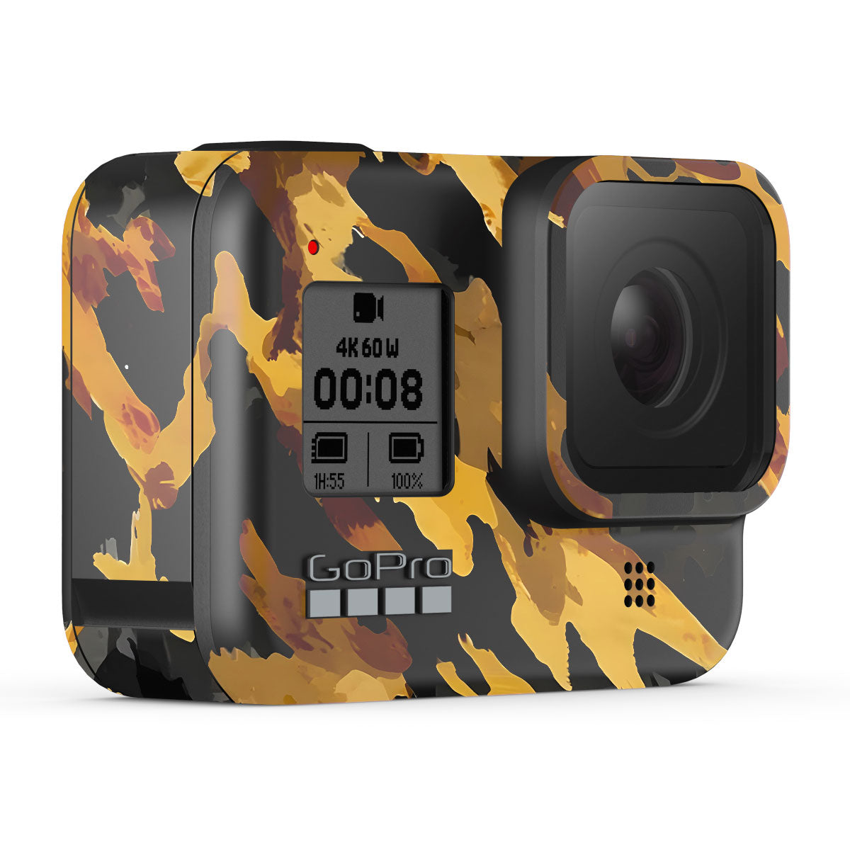 Camo Tiger Blend GoPro Hero 8 Camera Skins