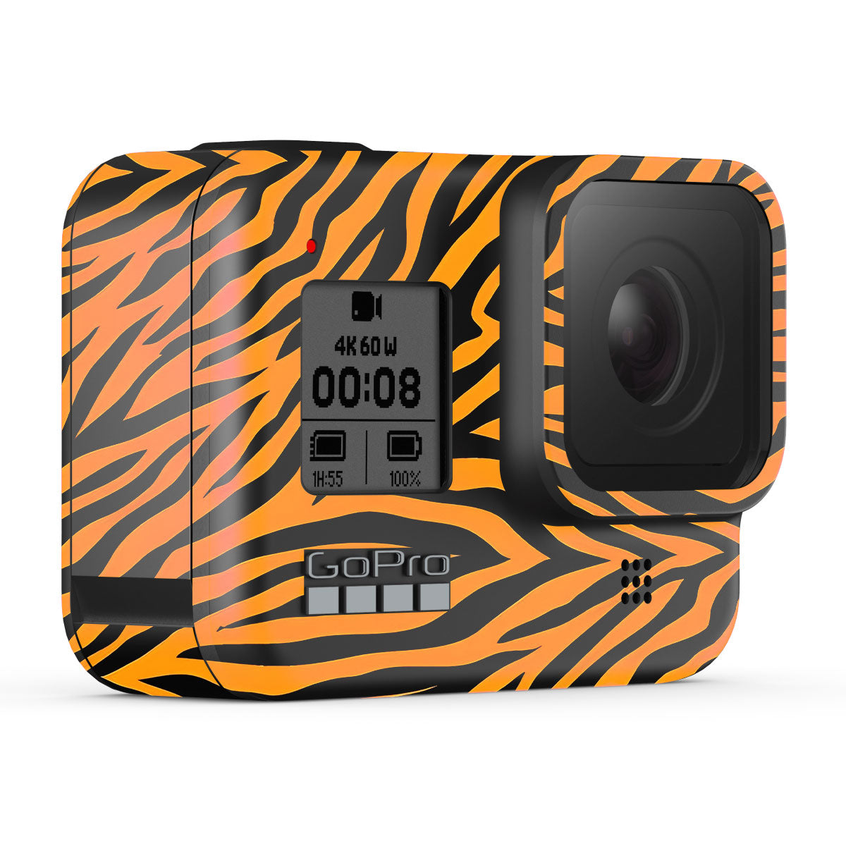 Zebra Gold Pattern GoPro Hero 8 Camera Skins