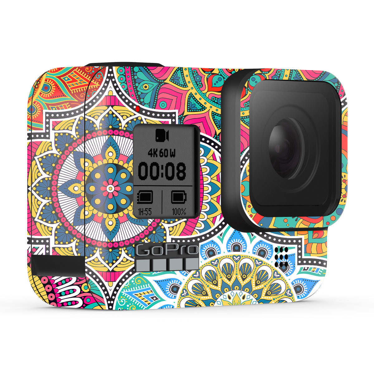 Boho Mandala Tile Pattern GoPro Hero 8 Camera Skins