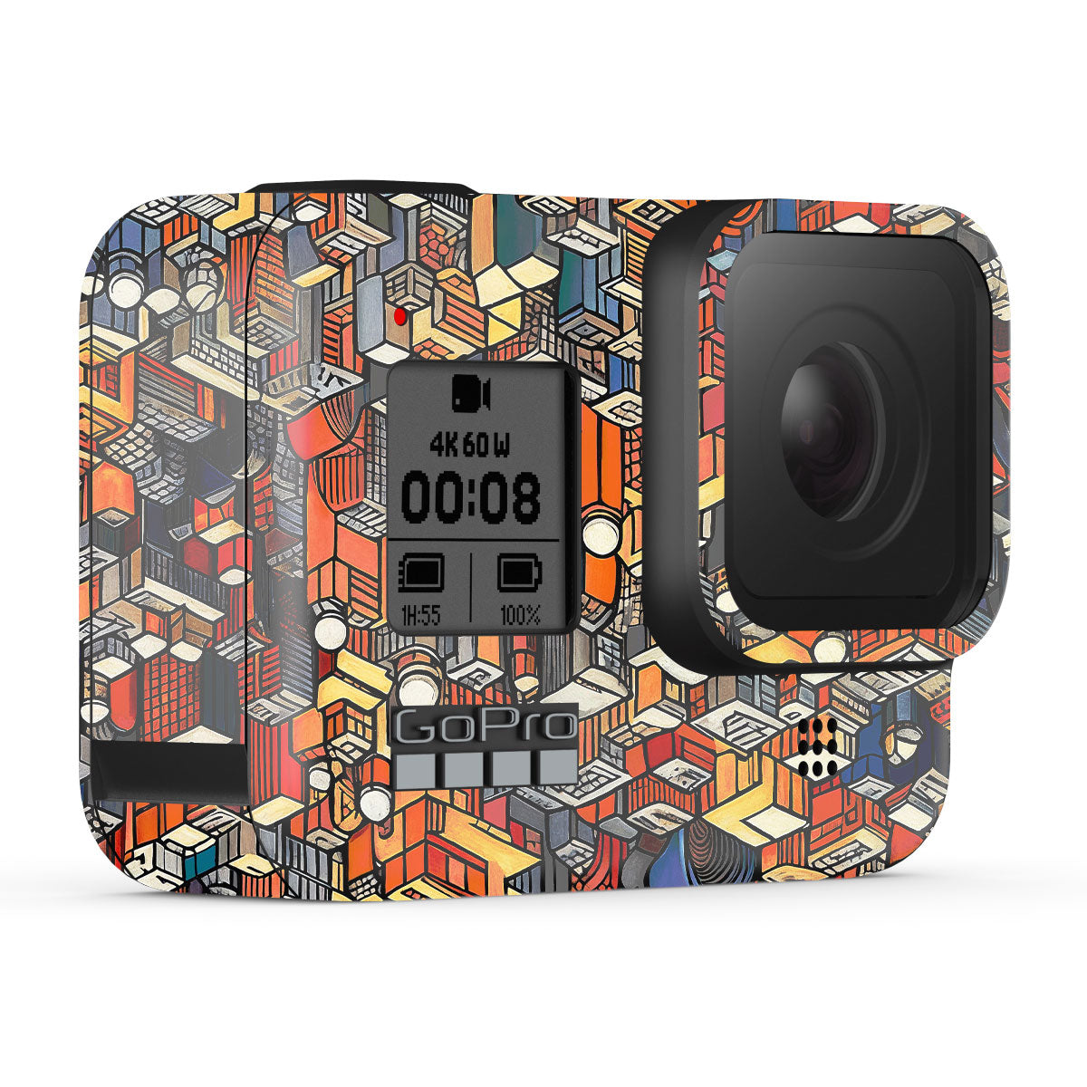 Isometric Cityscape GoPro Hero 8 Camera Skins
