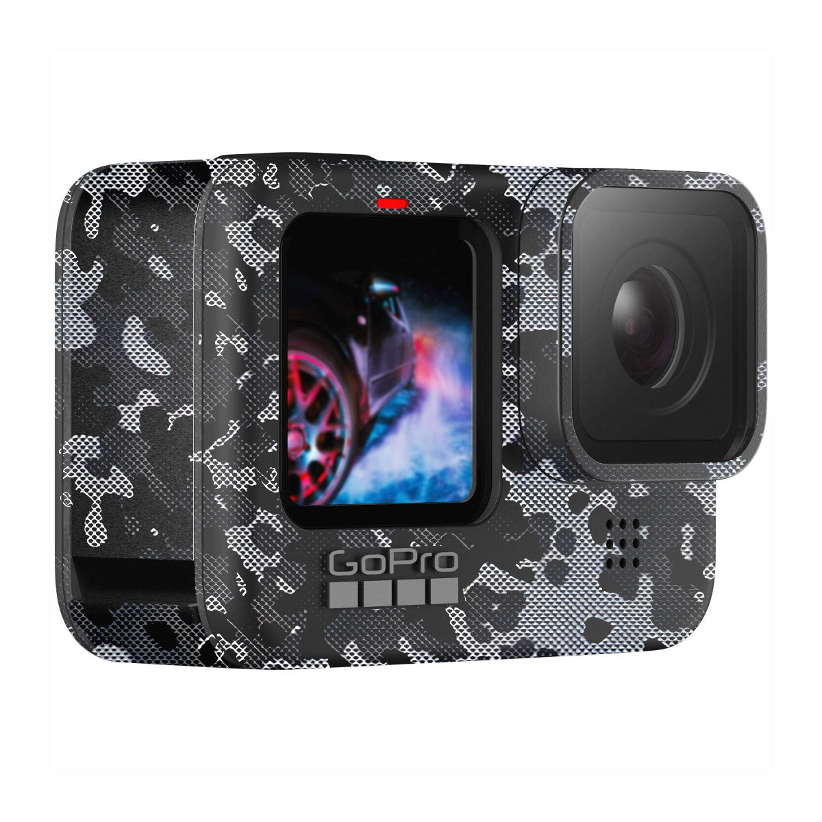Stealth Grey Camo GoPro Hero 9 Camera Skins