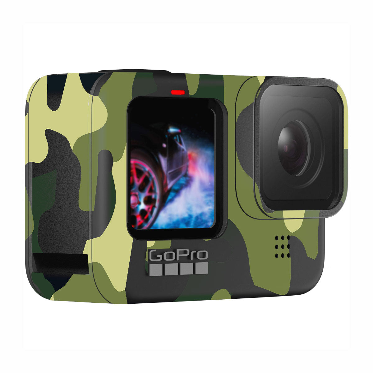 Forest Green Camo GoPro Hero 9 Camera Skins