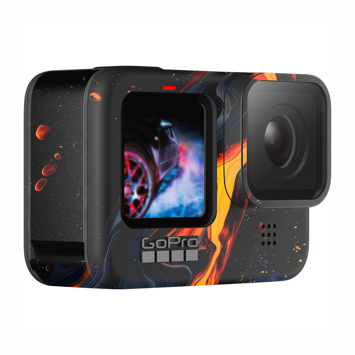 Lava Marble GoPro Hero 10 Camera Skin