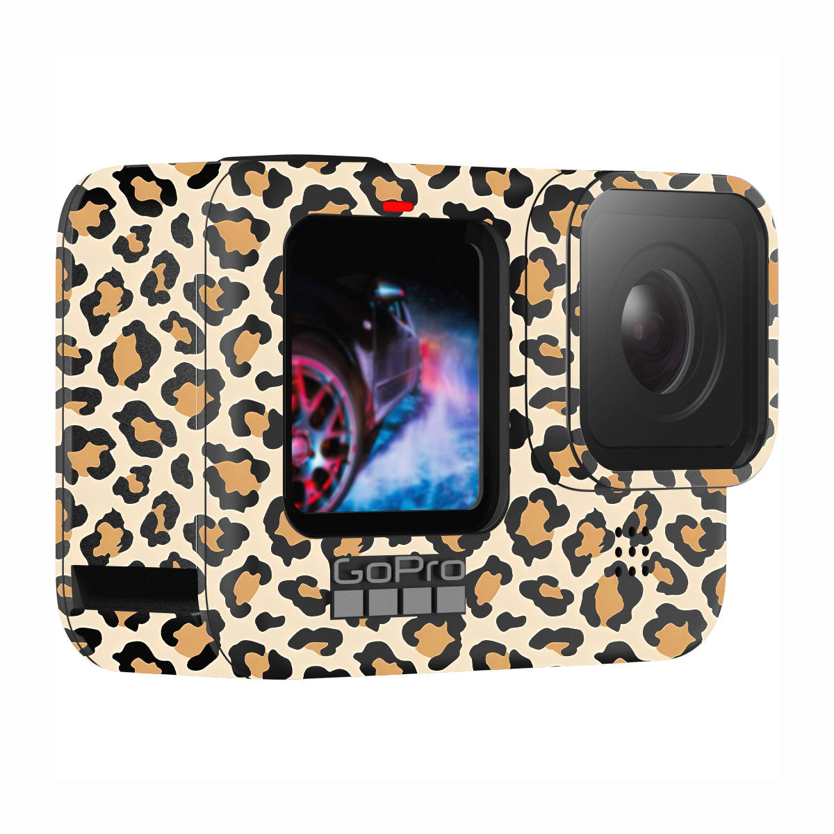 Sandy Leopard Spots GoPro Hero 11 Camera Skin
