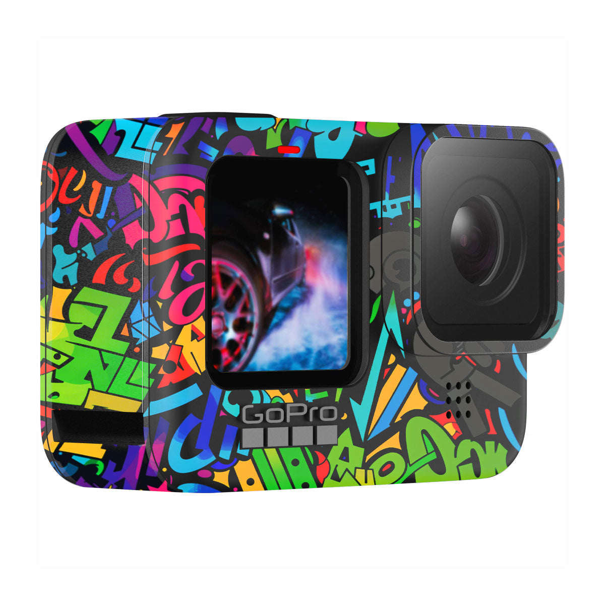 Colorful Urban Street Art Lettering GoPro Hero 9 Camera Skins